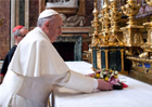 Pope shifts Vaticans tone with simple actions and dress